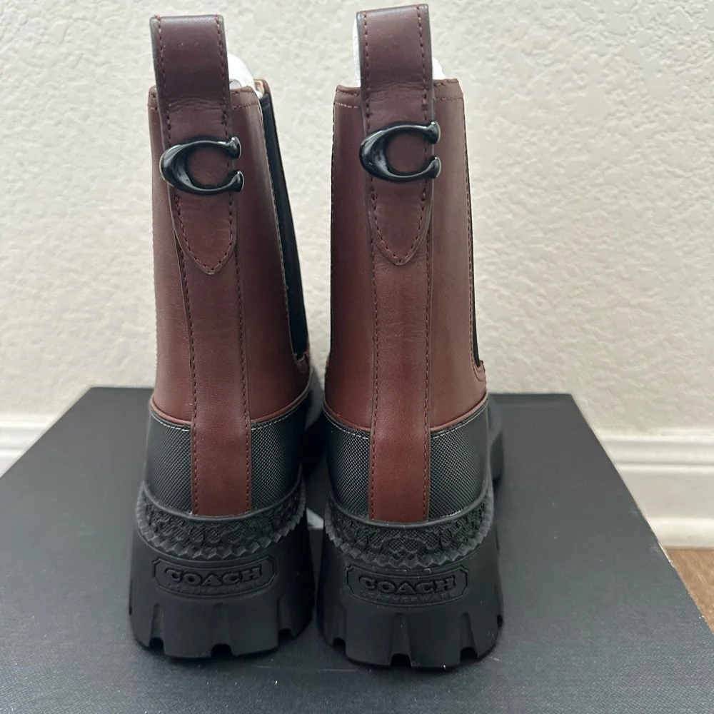 COACH JAYLA LEATHER BOOTIE SIZE 6 - Picture 4 of 6